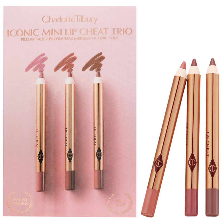 Charlotte Tilbury Mini Iconic Lip Cheat Lip Liner Trio *Pre Orden*