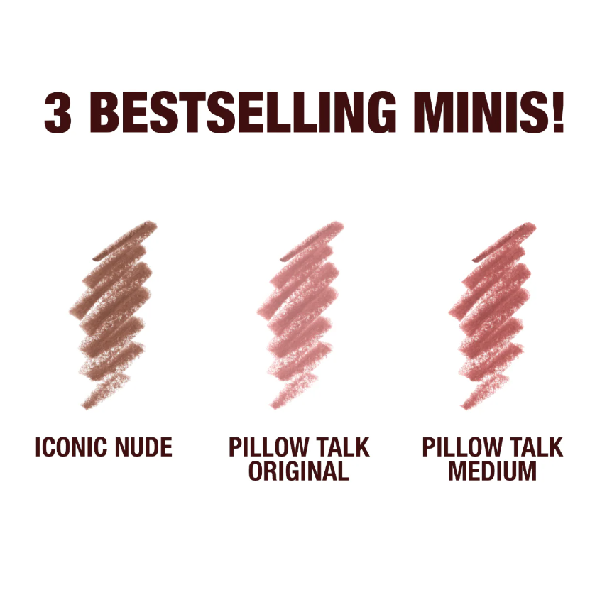 Charlotte Tilbury Mini Iconic Lip Cheat Lip Liner Trio *Pre Orden*