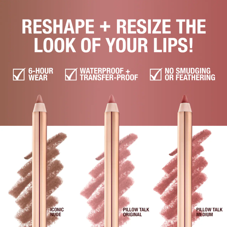 Charlotte Tilbury Mini Iconic Lip Cheat Lip Liner Trio *Pre Orden*