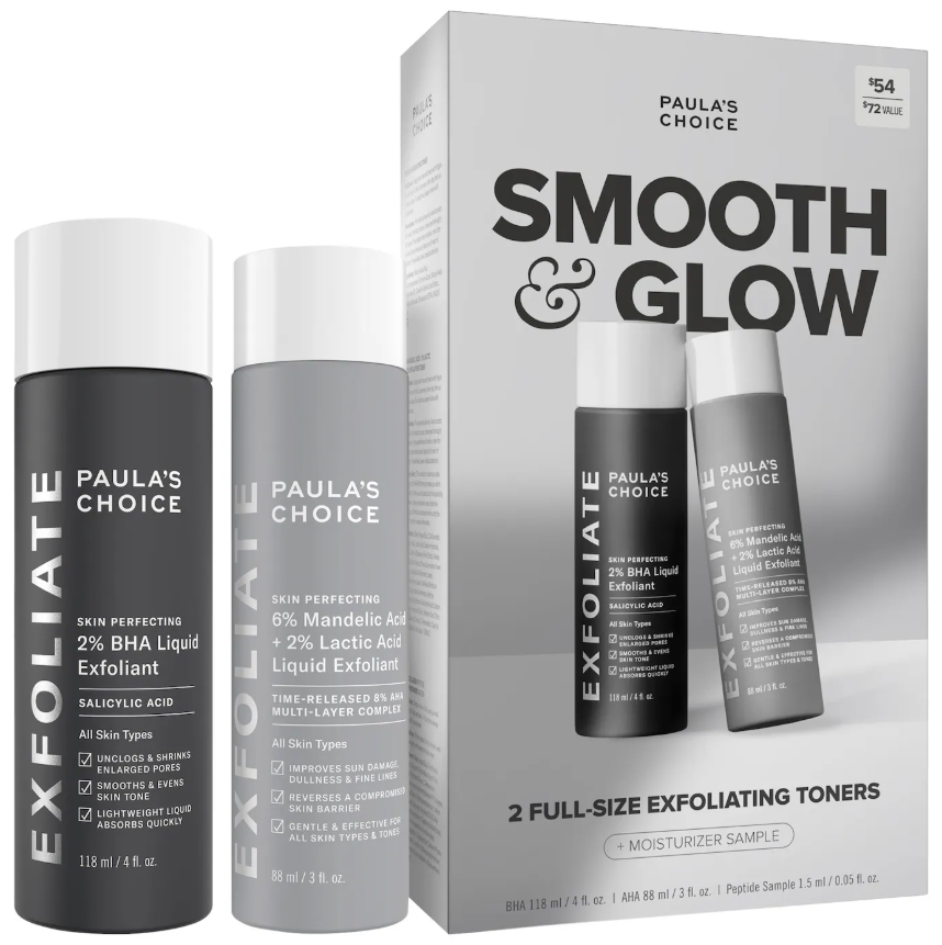 Paula's Choice Smooth & Glow Gift Set for clearer, brighter skin *Pre Orden*