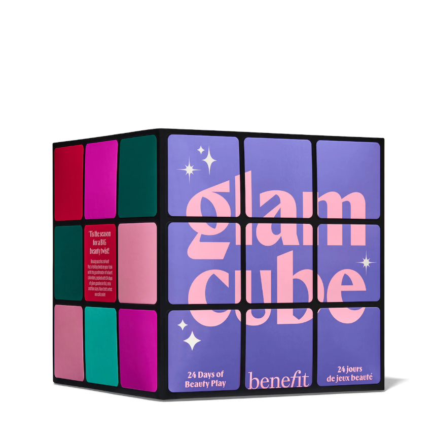 Benefit Cosmetics Glam Cube 24-Day Makeup Advent Calendar Gift Set *Pre Orden*