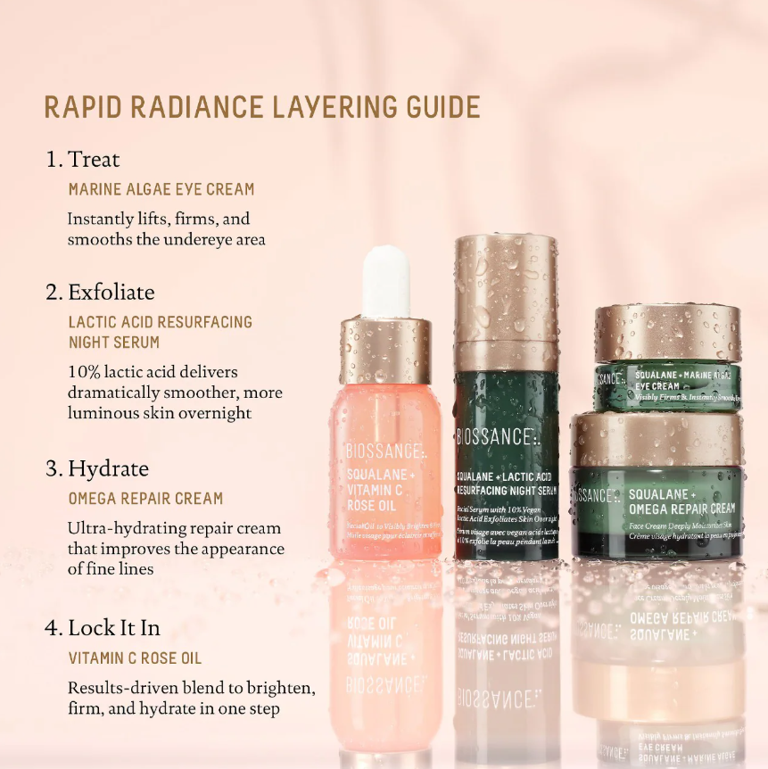 Biossance Rapid Radiance Set *Pre Orden*