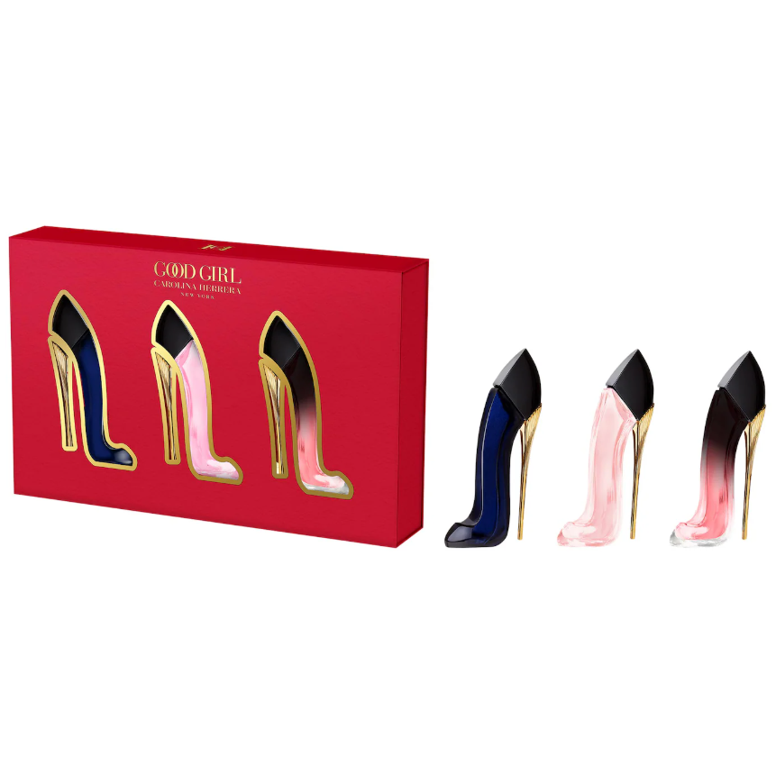 Carolina Herrera Good Girl Collection Mini Replica Perfume Trio Set *Pre Orden*