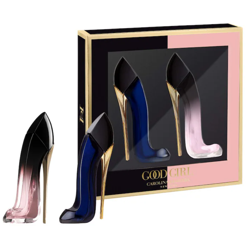 Carolina Herrera Mini Good Girl & Good Girl Blush Elixir Perfume Set *Pre orden* - Beautyland by Rocio 