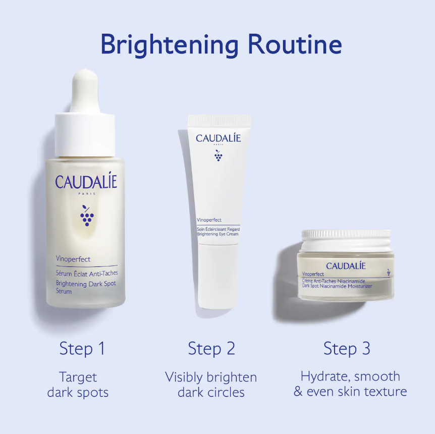 Caudalie Vinoperfect Brightening Routine for Dark Spots and Uneven Skin Tone *Pre Orden* - Beautyland by Rocio 