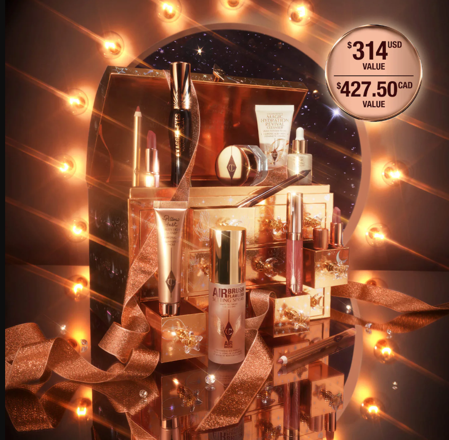 Charlotte Tilbury Charlotte's Beauty Treasure Chest Makeup and Skincare Advent Calendar *Pre Orden*