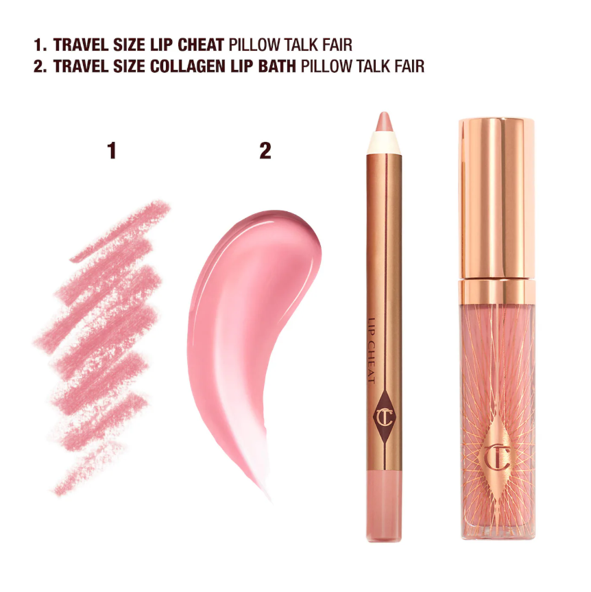Charlotte Tilbury Mini Pillow Talk Glossy Lip Duos *Pre Orden*