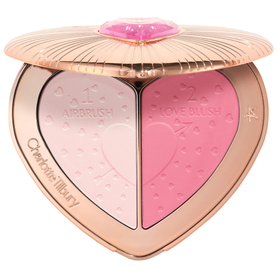 Charlotte Tilbury  Pillow Talk Beauty Soulmates Airbrush Flawless Finish Brightening and Blush Powder Palette *Pre Orden*