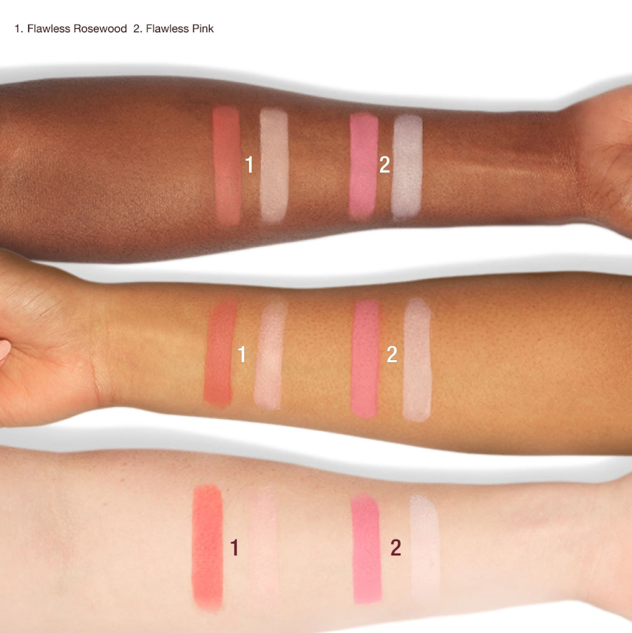 Charlotte Tilbury  Pillow Talk Beauty Soulmates Airbrush Flawless Finish Brightening and Blush Powder Palette *Pre Orden*
