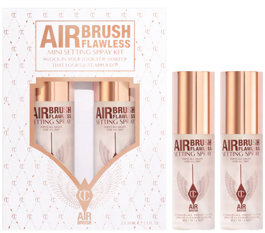 Charlotte Tilbury Mini Airbrush Flawless Setting Spray Duo Set *En existencia* - Beautyland by Rocio 