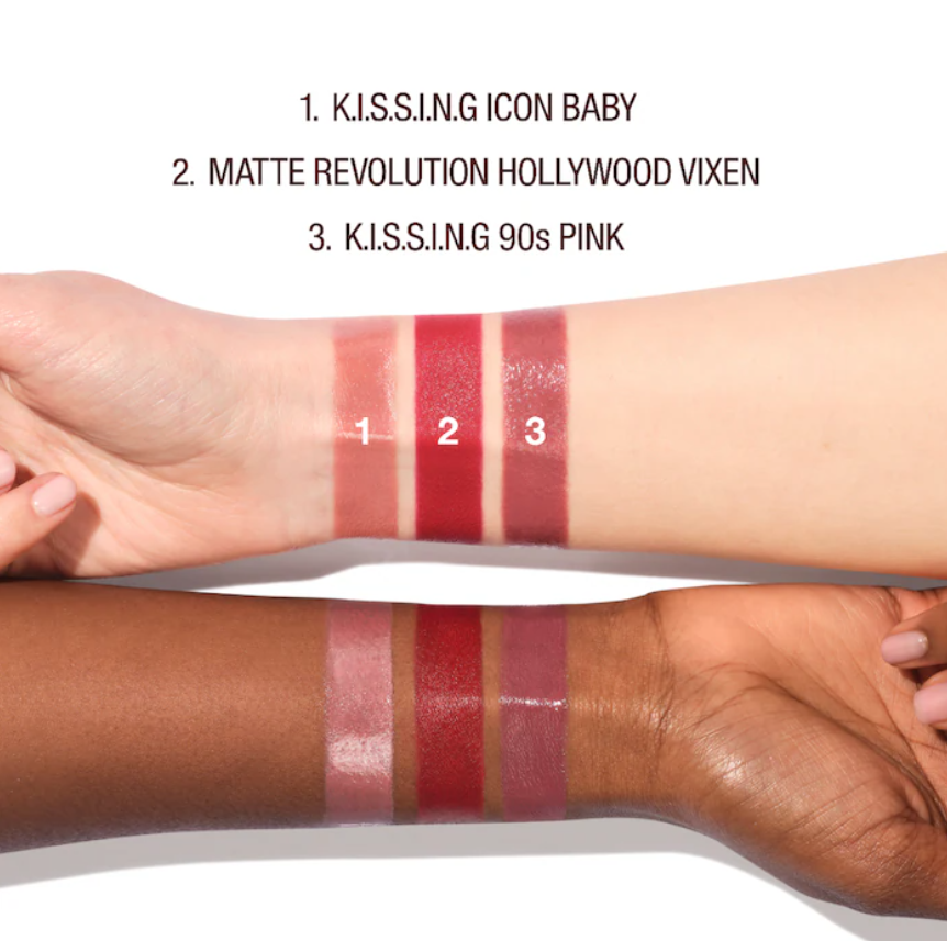 Charlotte Tilbury Mini Iconic Hollywood Lipstick Trio Set *En existencia* - Beautyland by Rocio 