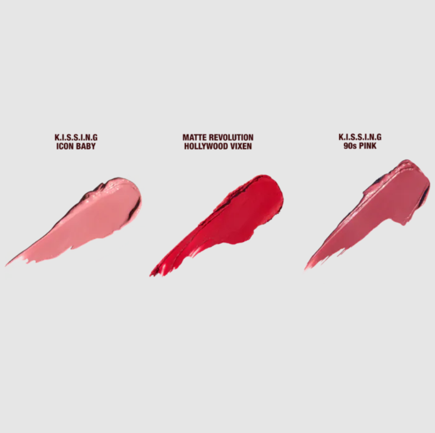 Charlotte Tilbury Mini Iconic Hollywood Lipstick Trio Set *En existencia* - Beautyland by Rocio 