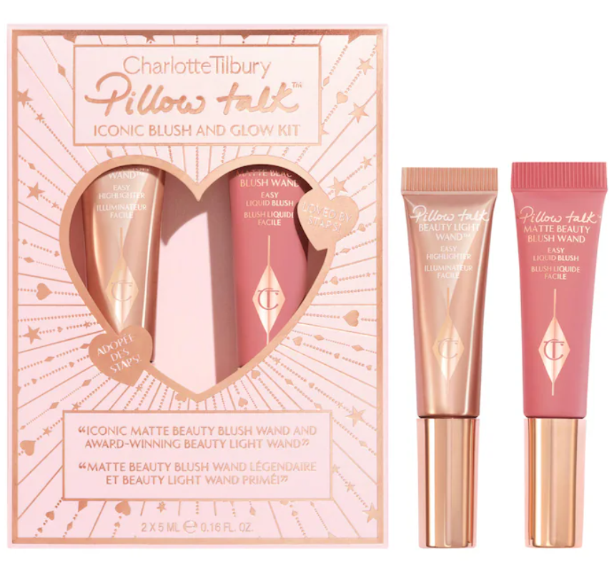 Charlotte Tilbury Mini Pillow Talk Iconic Blush and Glow Kit Set *En existencia* - Beautyland by Rocio 