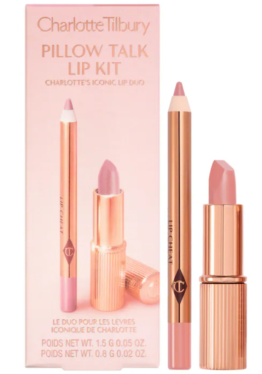 Charlotte Tilbury Mini Pillow Talk Lipstick & Liner Set * Pre orden* - Beautyland by Rocio 