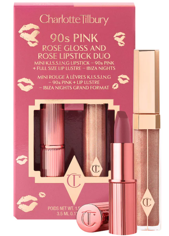 Charlotte Tilbury K.I.S.S.I.N.G Lipstick and Lip Gloss Duos