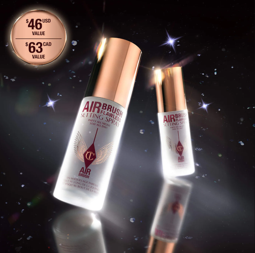 Charlotte Tilbury Mini Airbrush Flawless Setting Spray Duo Set *En existencia*