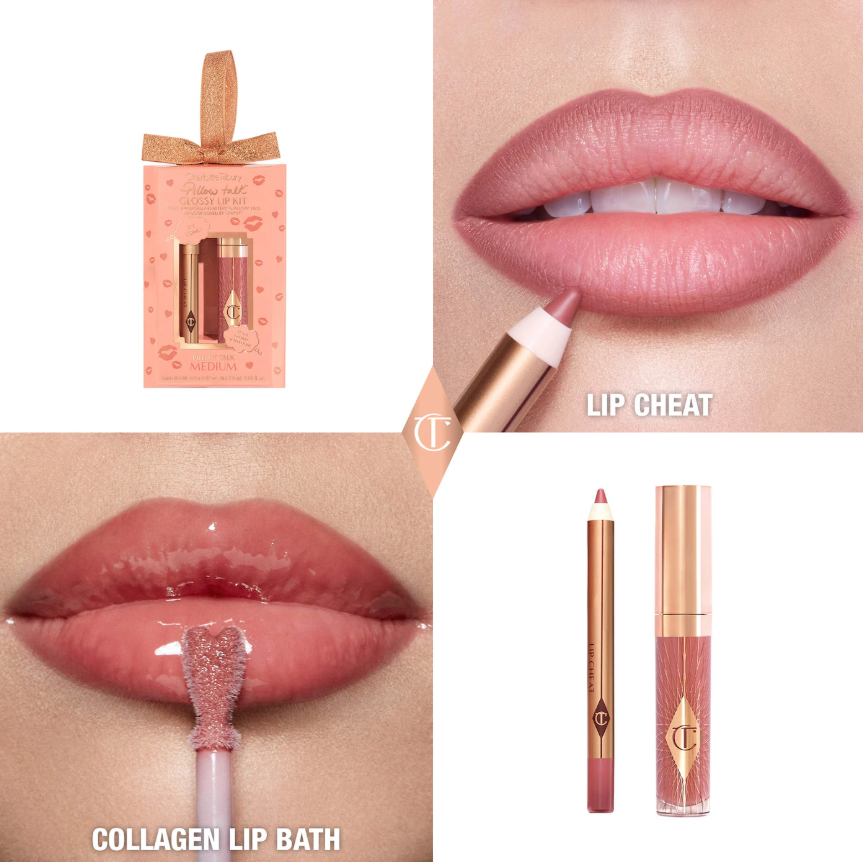 Charlotte Tilbury Mini Pillow Talk Glossy Lip Duos *Pre Orden*