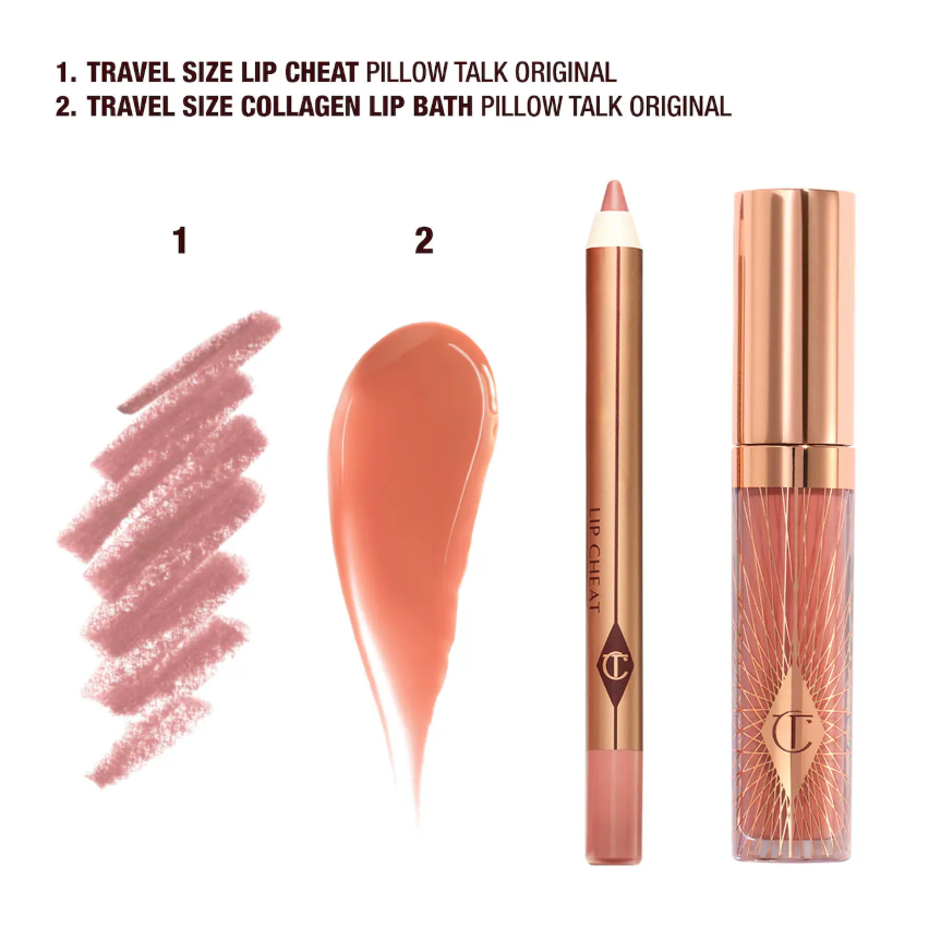 Charlotte Tilbury Mini Pillow Talk Glossy Lip Duos *Pre Orden*