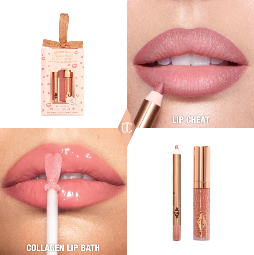 Charlotte Tilbury Mini Pillow Talk Glossy Lip Duos *Pre Orden*