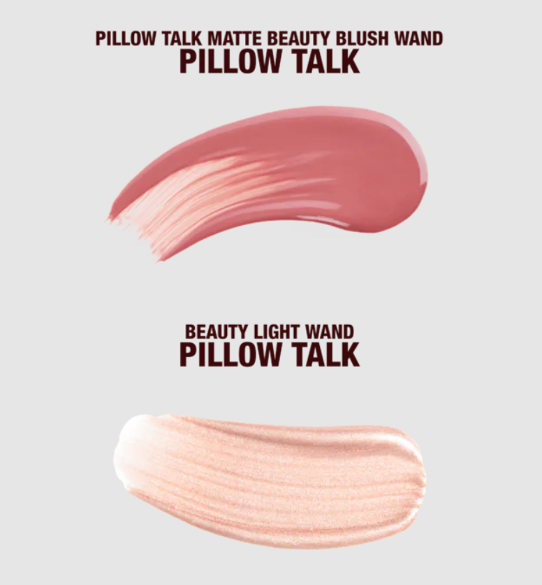 Charlotte Tilbury Mini Pillow Talk Iconic Blush and Glow Kit Set *En existencia*
