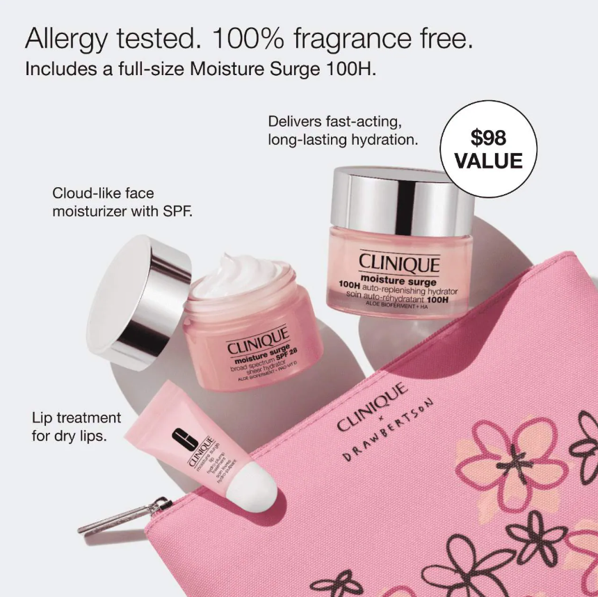 Clinique Glow from AM to PM Hydrating Moisturizer & Lip Gift Set *Pre Orden* - Beautyland by Rocio 