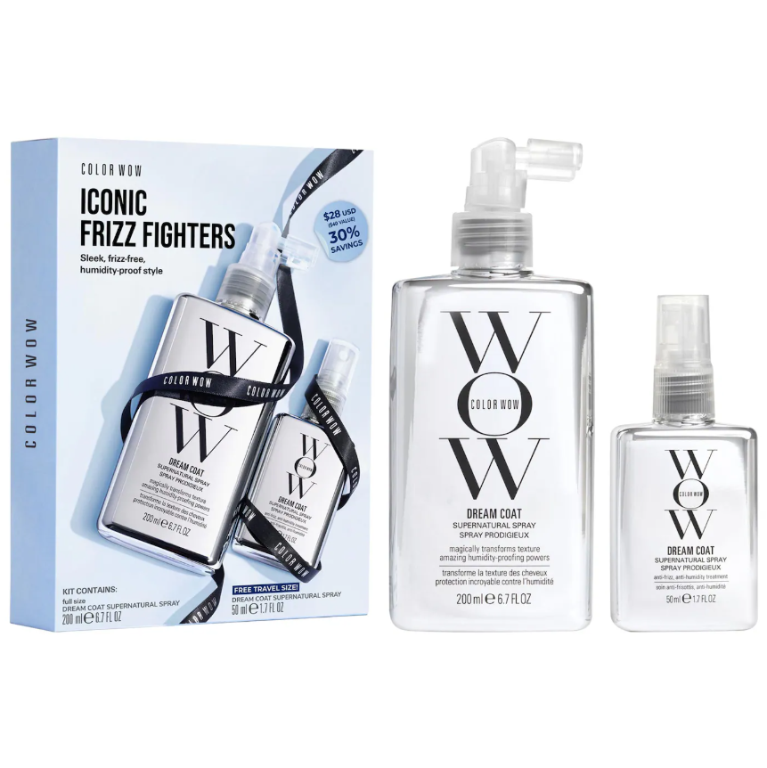 Color WOW Dream Coat Iconic Frizz Fighters Hair Duo Gift Set *Pre Orden*