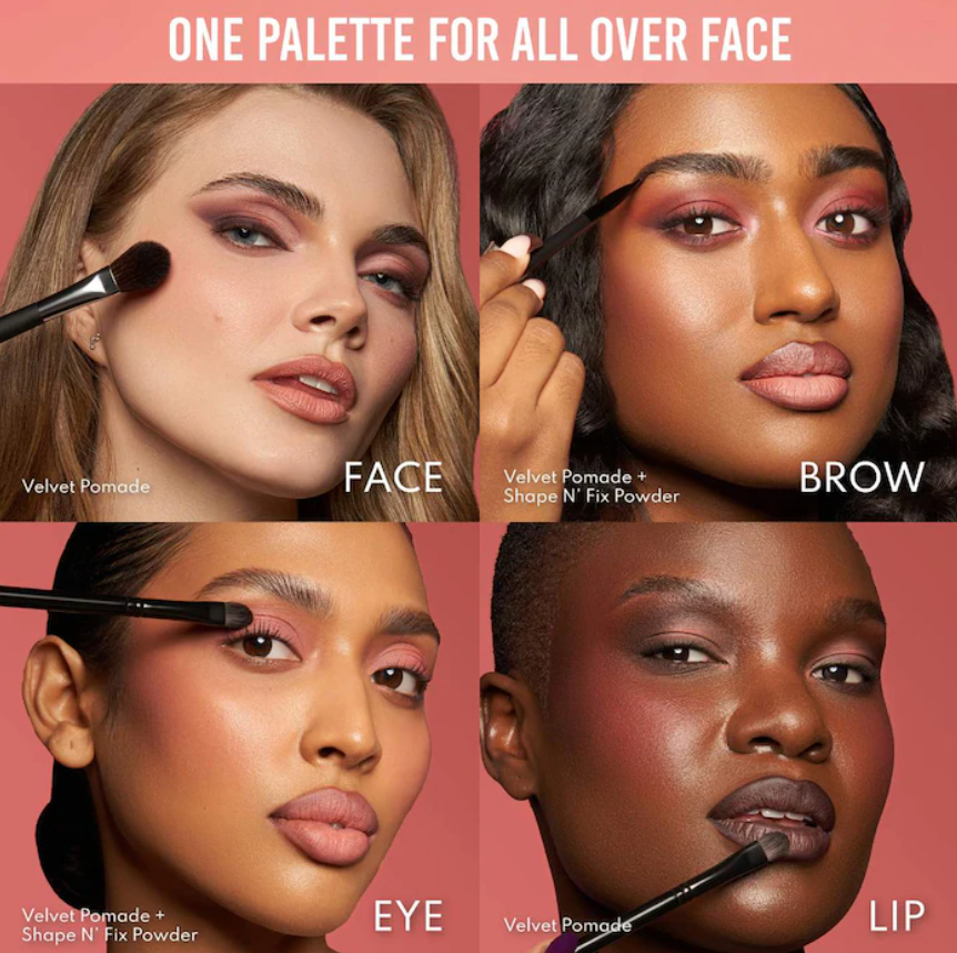 Danessa Myricks Beauty Groundwork: Blooming Romance - Palette For Eyes, Brows, Face & Lips *Pre orden* - Beautyland by Rocio 