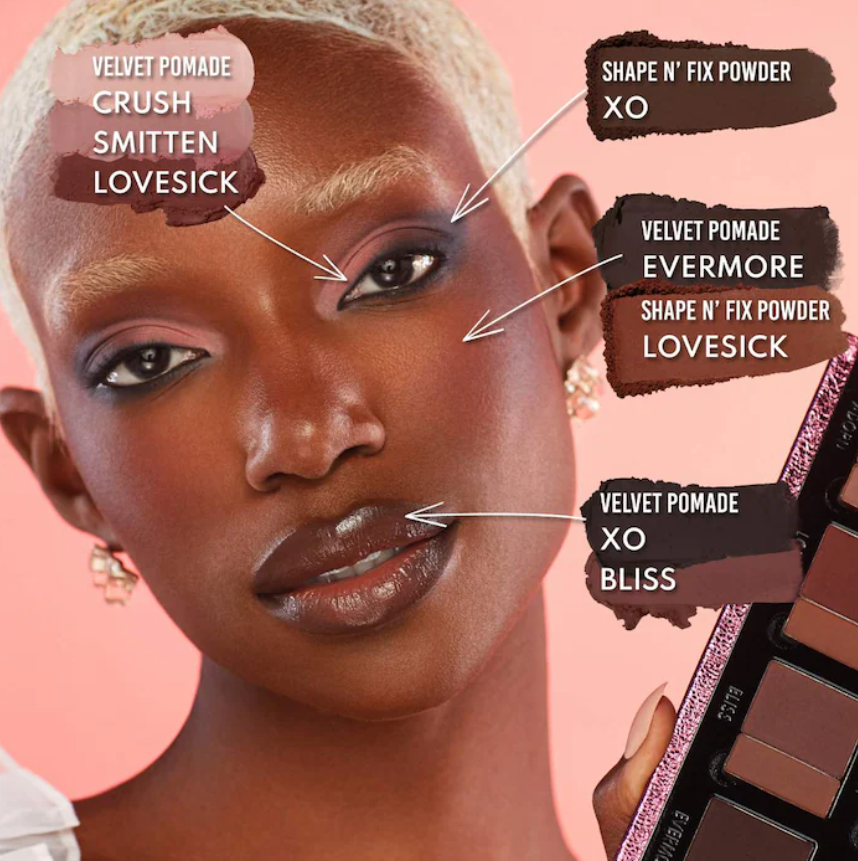 Danessa Myricks Beauty Groundwork: Blooming Romance - Palette For Eyes, Brows, Face & Lips *Pre orden* - Beautyland by Rocio 