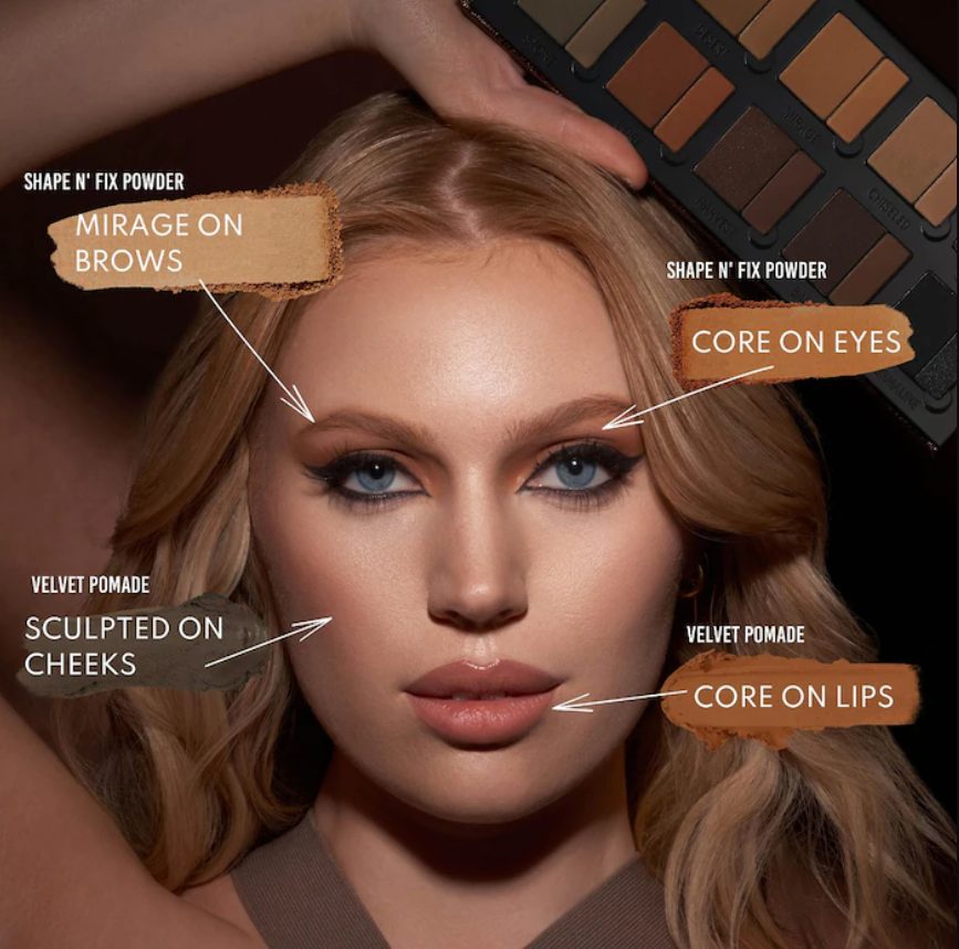 Danessa Myricks Beauty Groundwork: Defining Neutrals - Palette For Eyes, Brows, Face & Lips *Pre orden*