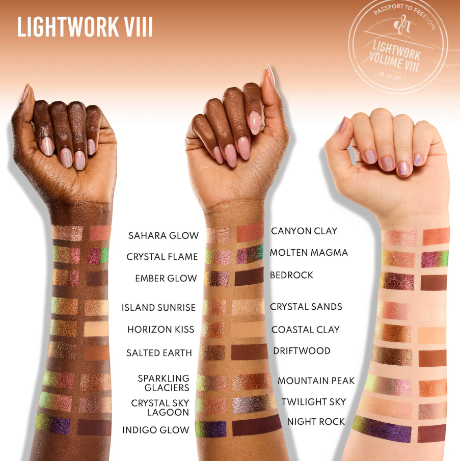Danessa Myricks Beauty Lightwork VIII Freedom Makeup Palette: Magnetic, Customizable, Stackable Palette for Eyes & Face *Pre Orden*