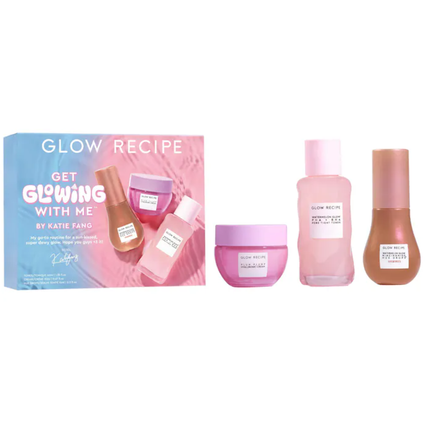 Glow Recipe Get Glowing With Me Kit by Katie Fang with Hue Drops Tinted Serum *En existencia* - Beautyland by Rocio 