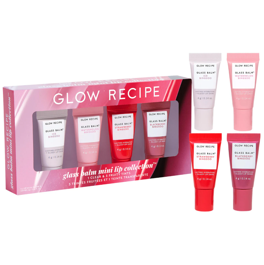 Glow Recipe Mini Glass Balm Lip Collection Gift Set *Pre Orden*
