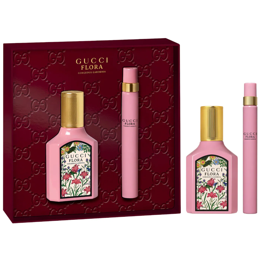 Gucci Mini Flora Gorgeous Gardenia Eau de Parfum Duo Set *Pre Orden*