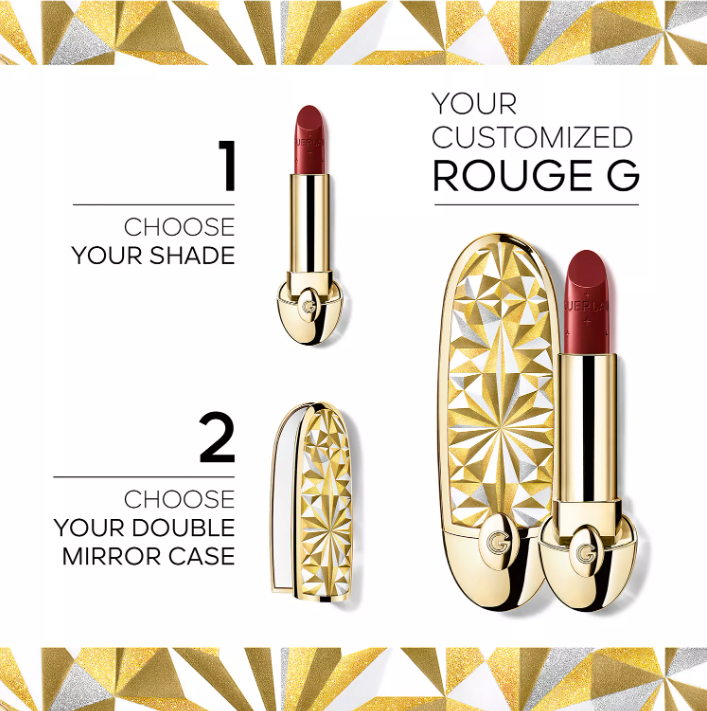 Guerlain Holiday Limited Edition Rouge G Customizable Lipstick Case *Pre Orden*