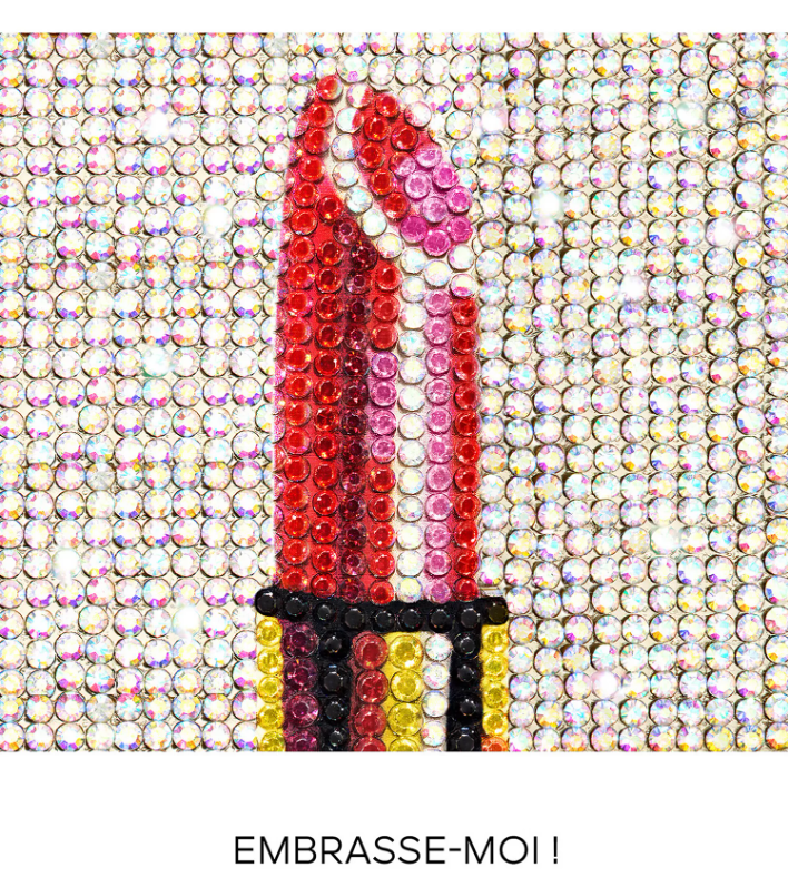 Guerlain Limited-Edition Rouge G Customizable Lipstick Case - Embrasse-Moi *Pre Orden*