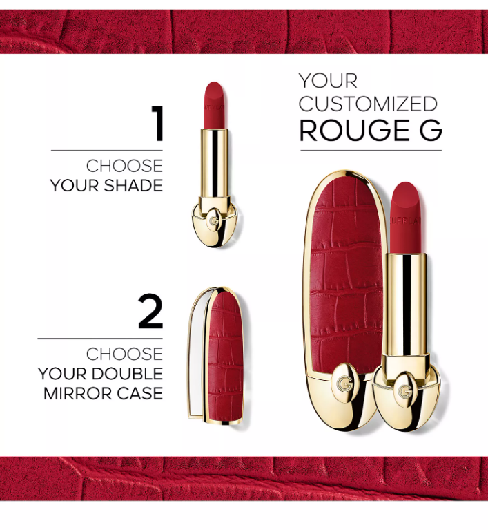 Guerlain Rouge G Customizable Lipstick Case *Pre Orden*