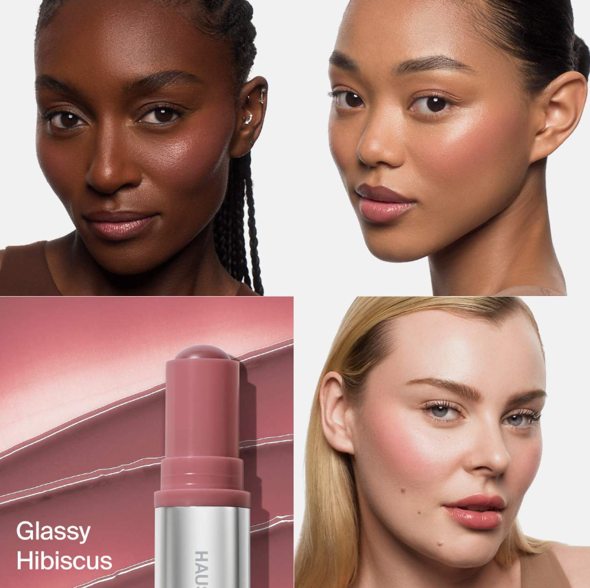 Haus Labs By Lady Gaga Color Fuse Longwear Hydrating Glassy Lip + Cheek Blush Balm Stick *Pre Orden* - Beautyland by Rocio 