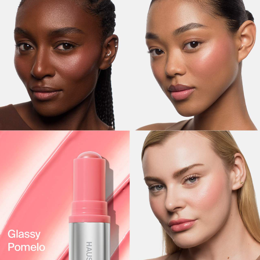 Haus Labs By Lady Gaga Color Fuse Longwear Hydrating Glassy Lip + Cheek Blush Balm Stick *Pre Orden* - Beautyland by Rocio 