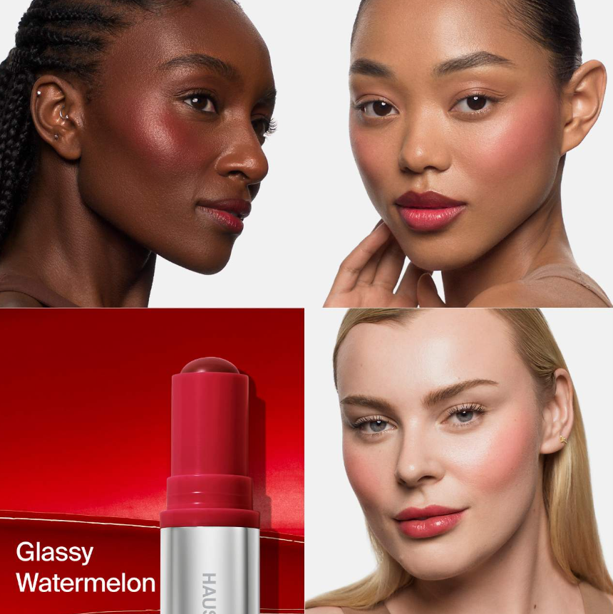Haus Labs By Lady Gaga Color Fuse Longwear Hydrating Glassy Lip + Cheek Blush Balm Stick *Pre Orden* - Beautyland by Rocio 