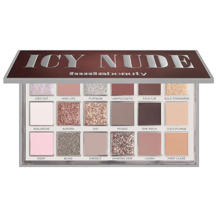 Huda Beauty Icy Nude Eyeshadow Palette *Pre orden* - Beautyland by Rocio 