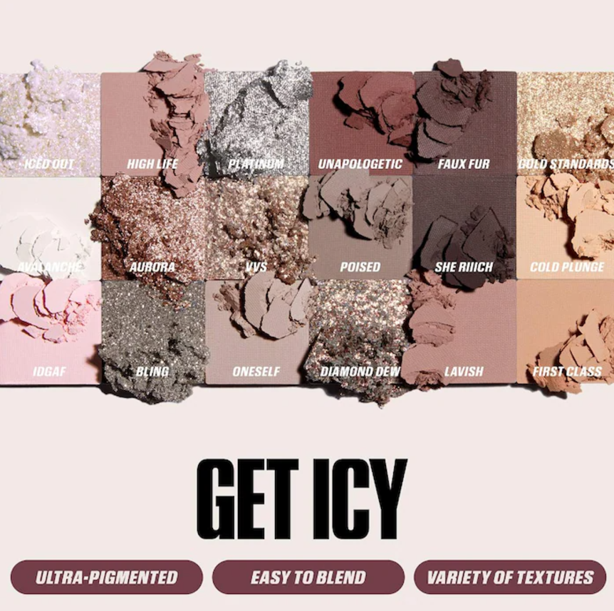 Huda Beauty Icy Nude Eyeshadow Palette *Pre orden* - Beautyland by Rocio 