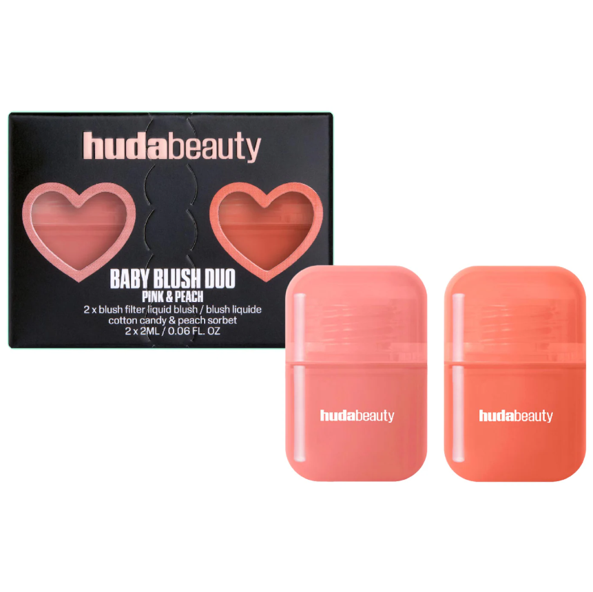 Huda Beauty Mini Baby Blush Duo Set *Pre Orden* - Beautyland by Rocio 