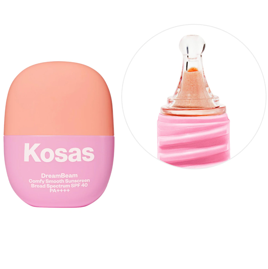 Kosas  DreamBeam Silicone-Free Mineral Sunscreen SPF 40 with Ceramides and Peptides *Pre Orden*