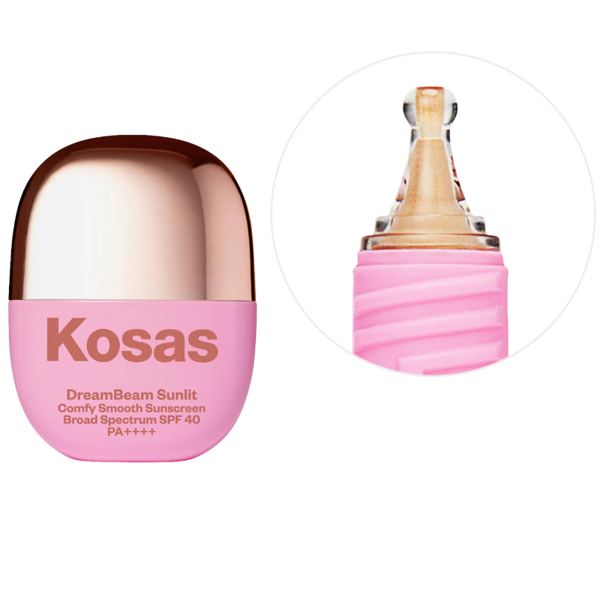 Kosas  DreamBeam Silicone-Free Mineral Sunscreen SPF 40 with Ceramides and Peptides *Pre Orden*