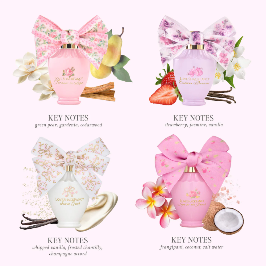LoveShackFancy Mini Deluxe Perfume Sampler Set *Pre Orden*