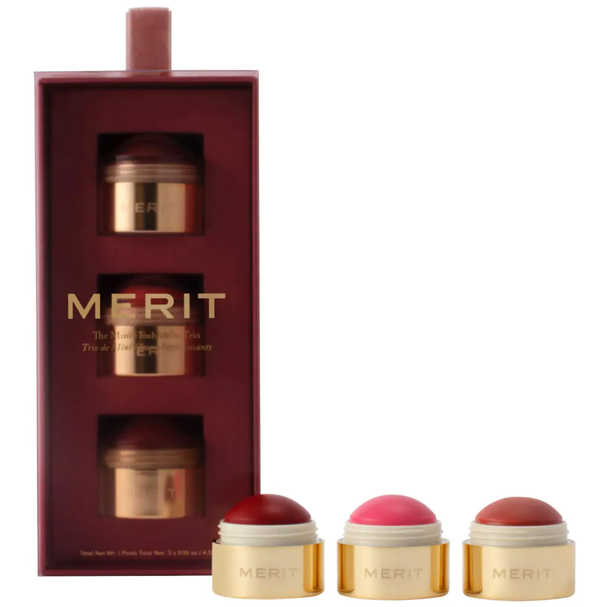 Merit The Mini Flush Blush Balm Trio *Pre Orden*