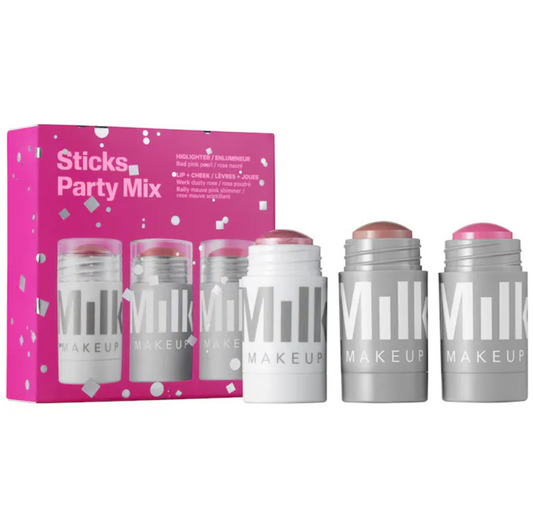 Milk Makeup Sticks Party Mix Cream Blush + Highlighter Set *En existencia*