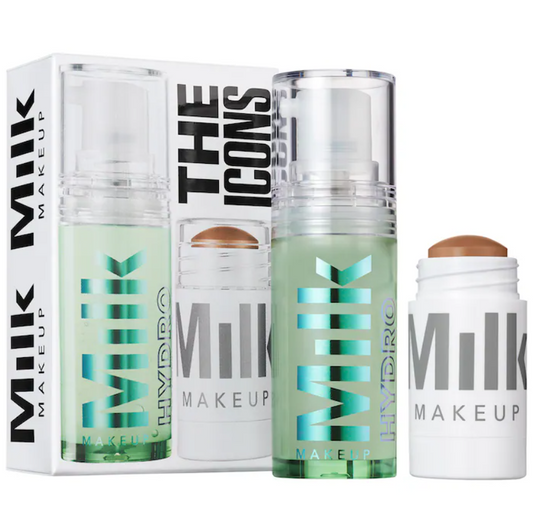 Milk Makeup The Icons Set: Hydrating Primer + Cream Bronzer *En existencia*