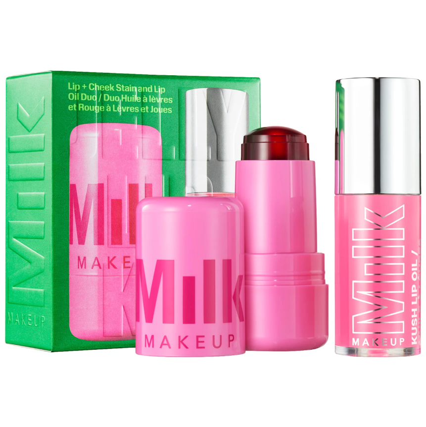 Milk Makeup The Jelly Lip Kit: Lip + Cheek Stain & Lip Oil Duo *Pre Orden* - Beautyland by Rocio 