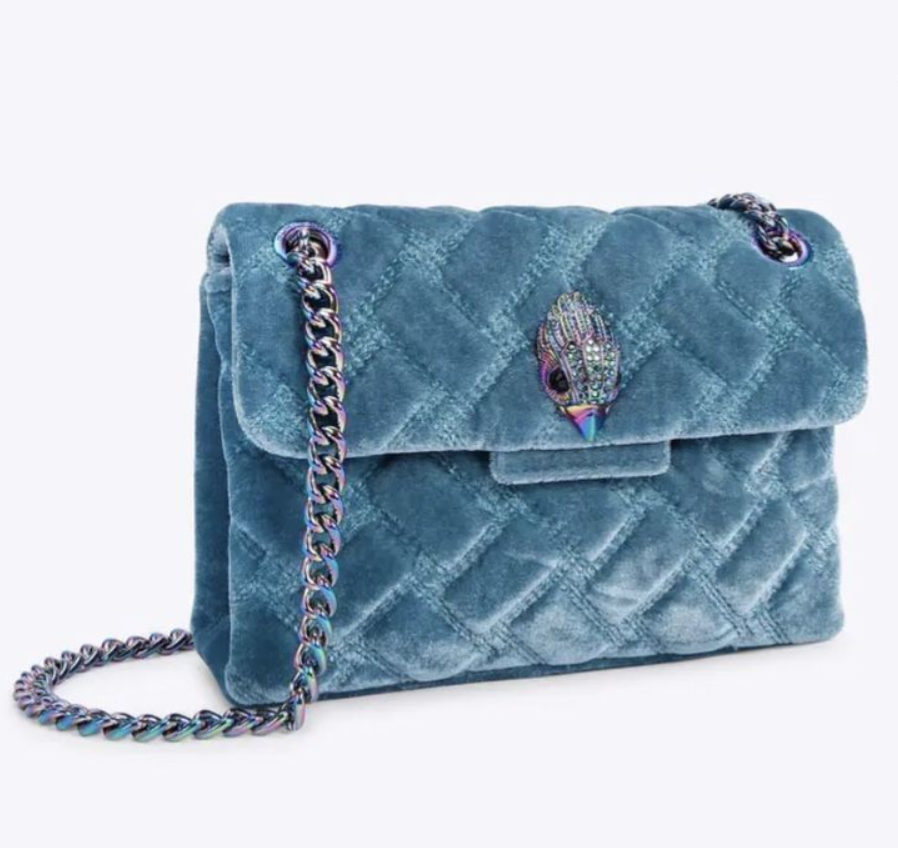 Kurt Geiger London Mini Kensington Velvet Crossbody Bag *En existencia* - Beautyland by Rocio 